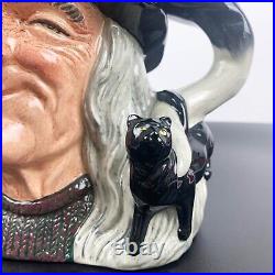 Royal Doulton large character jug The Witch D6893 The Mystical Series rare jug