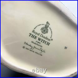 Royal Doulton large character jug The Witch D6893 The Mystical Series rare jug
