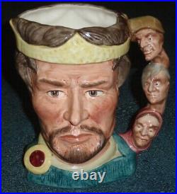 Royal Doulton'macbeth' Large Toby Character Jug D6667 Shakespeare Gift