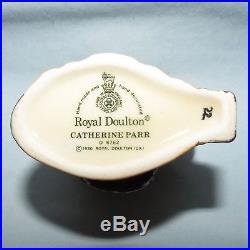 Royal Doulton miniature character jug Henry VIII wife Catherine Parr D6752