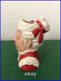 Royal Doulton'mrs. Claus' Large Character Jug D7242 2005 Christmas /500 Rare