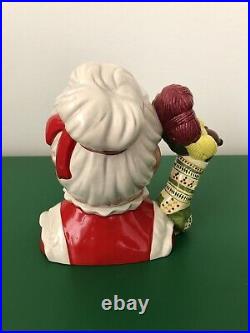 Royal Doulton'mrs. Claus' Large Character Jug D7242 2005 Christmas /500 Rare