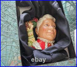 Royal Doulton'mrs. Claus' Large Character Jug D7242 2005 Ltd. To 500 Rare