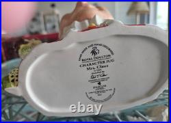 Royal Doulton'mrs. Claus' Large Character Jug D7242 2005 Ltd. To 500 Rare