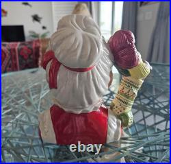 Royal Doulton'mrs. Claus' Large Character Jug D7242 2005 Ltd. To 500 Rare