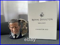 Royal Doulton'prince Charles' Large Character Jug D7283 2008 Jug Of The Year