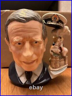 Royal Doulton'prince Charles' Large Character Jug D7283 2008 Jug Of The Year