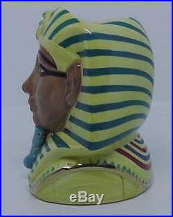 Royal Doulton rare Tutankhamen Character Jug Small D7127
