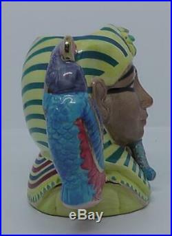 Royal Doulton rare Tutankhamen Character Jug Small D7127