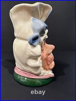 Royal Doulton'the Cook & The Cheshire Cat' Large Toby Character Jug D6842-alice
