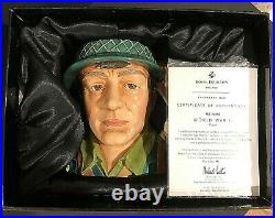 Royal Doulton'world War Ii' D7268 2007 Large Toby Character Jug 191/350 Rare