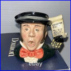 Royal Solution The Caroler D7007 Miniature Character Jug Original Box 1995