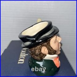 Royal Solution The Caroler D7007 Miniature Character Jug Original Box 1995 Royal Solution The Caroler D7007 Miniature Character Jug Original Box 1995