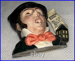 Royal Solution The Caroler D7007 Miniature Character Jug Original Box 1995