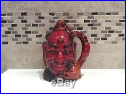 Royal doulton character jug aladdins genie d6971 large flambé rare limited