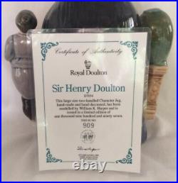SIR HENRY DOULTON Two Handled Large Jug Royal Doulton