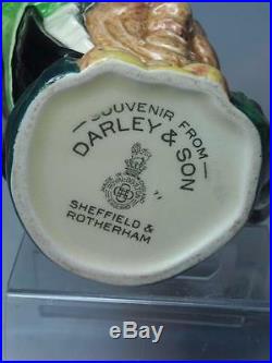 SMALL Royal Doulton SAIREY GAMP Character Jug Darley & Son Backstamp D5528