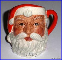 Santa Claus Royal Doulton MINI Character Toby Jug D6706 RARE CHRISTMAS GIFT