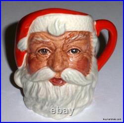 Santa Claus Royal Doulton MINI Character Toby Jug D6706 RARE CHRISTMAS GIFT