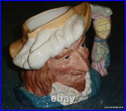 Scaramouche Character Toby Jug D6814 by Royal Doulton Colourway RARE GIFT