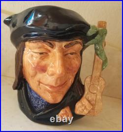 Scaramouche D6558- Large Royal Doulton Character Toby Jug Mug 1961