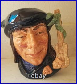 Scaramouche D6558- Large Royal Doulton Character Toby Jug Mug 1961