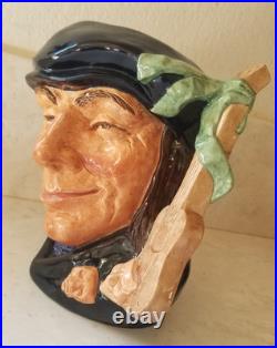 Scaramouche D6558- Large Royal Doulton Character Toby Jug Mug 1961
