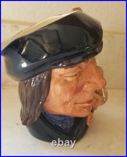 Scaramouche D6558- Large Royal Doulton Character Toby Jug Mug 1961