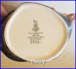 Scaramouche D6558- Large Royal Doulton Character Toby Jug Mug 1961