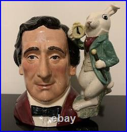 Scarce Royal Doulton Character Jug Of The Year 1998 Lewis Carroll 1st Excellent
