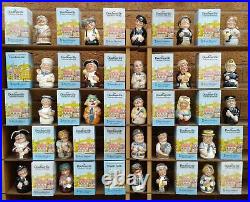 Set Of 25 Doultonville Character Jugs By Royal Doulton Boxed