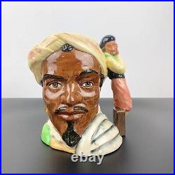 Signed Royal Doulton large character jug Othello Shakespeare Michael Doulton
