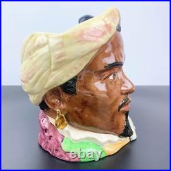 Signed Royal Doulton large character jug Othello Shakespeare Michael Doulton