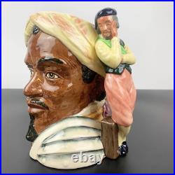 Signed Royal Doulton large character jug Othello Shakespeare Michael Doulton