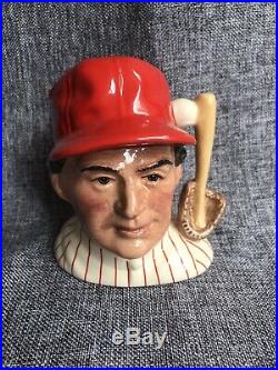 Small Royal Doulton Character Jug Baseball Player Philadelphia Phillies D6957