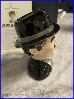 Small Size Charlie Chaplin Doulton Character Jug