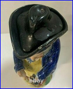 Staffordshire Antique Victorian Snuff Taker Toby Jug Character Jug