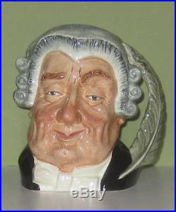Super Rare Royal Doulton Lawyer Stoke Jubilee Character Jug Excellent Condition