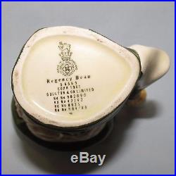 Super scarce Royal Doulton miniature character jug Regency Beau D6565 MINT