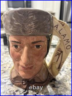 THE BATTLE OF THE ALAMO DAVY CROCKETT ANTONIO LOPEZ DE SANTA ANNA Royal Doulton