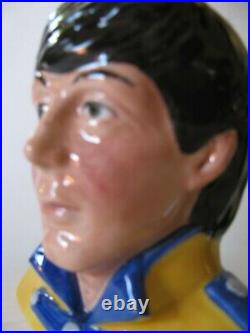 THE BEATLES PAUL McCARTNEY ROYAL DOULTON CHARACTER JUG