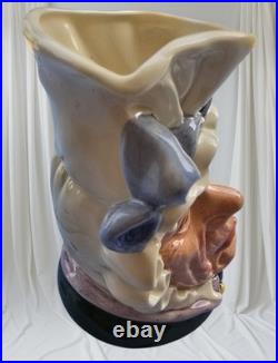 THE COOK AND THE CHESHIRE CAT Large Royal Doulton Jug/Mug D6842 1989 Display Onl