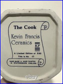 THE COOK Royal Doulton Large 8 Character Toby Jug Kevin Francis limited 49/250