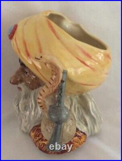 THE SNAKE CHARMER Large Royal Doulton Character Jug