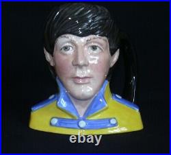 The Beatles Set Of 4 Royal Doulton Character Jugs