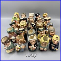 The Doultonville Collection Royal Doulton England Complete Set Of 25 Toby Jugs