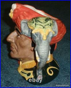 The Elephant Trainer Royal Doulton Character Toby Jug LARGE D6841 RARE GIFT