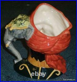 The Elephant Trainer Royal Doulton Character Toby Jug LARGE D6841 RARE GIFT