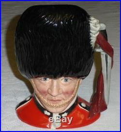 The Guardsman Royal Doulton LARGE Character Toby Jug D6755 EXCELLENT GIFT