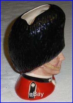 The Guardsman Royal Doulton LARGE Character Toby Jug D6755 EXCELLENT GIFT